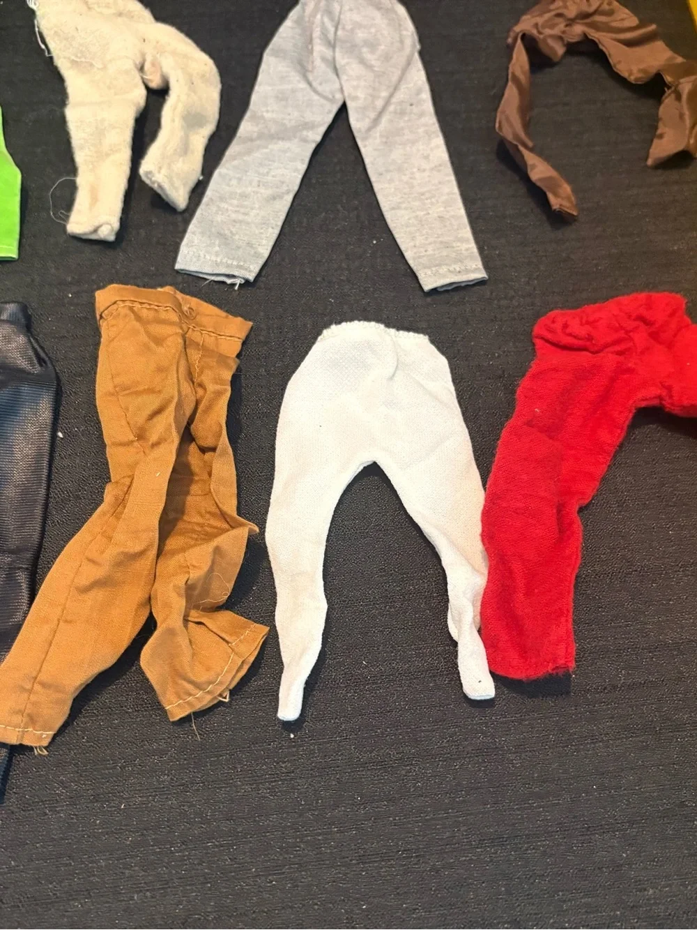 20 Random Vintage Barbie/Ken Mattel Dolls & Other Doll pants! Read Description!